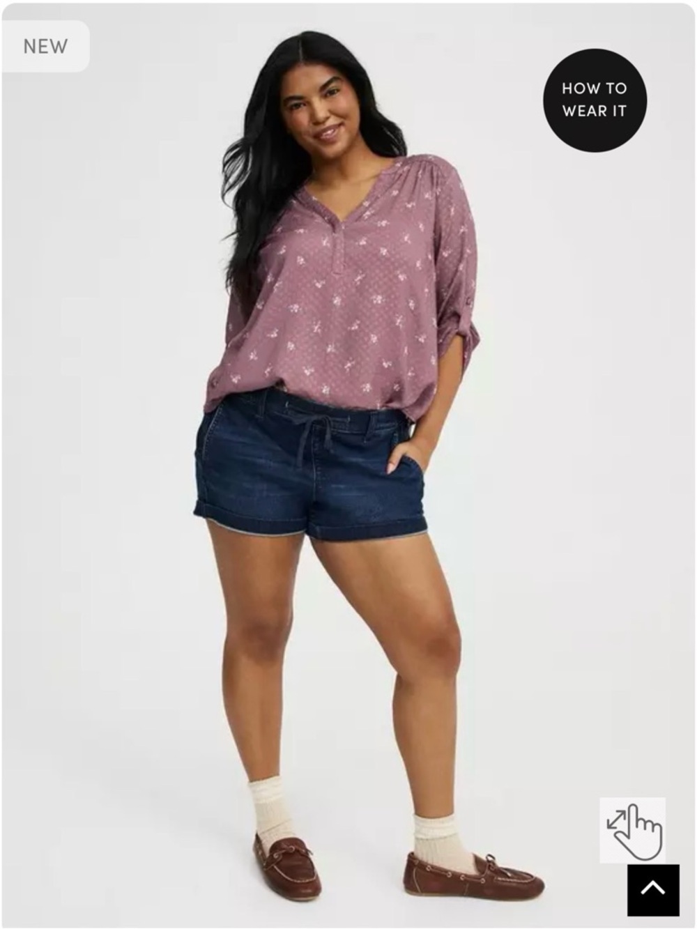Torrid 3.5" Weekend Mid-Rise Short